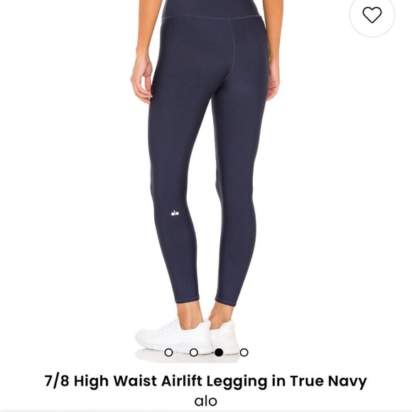 Alo high waisted leggings- 7/8 High-Waist Airlift Legging - Picture 1 of 5